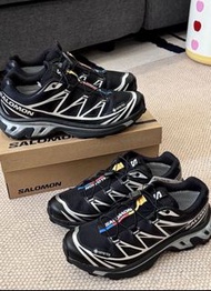 SALOMON XT-6 GTX 黑灰液態銀