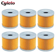 2/4/6 pcs Motorcycle Oil Filter For Suzuki DRZ400 DRZ400E DRZ400S DRZ400SM DRZ 400 SM Quadracer LTR 
