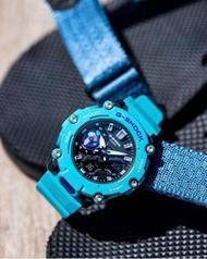 G-Shock 新型號 GA-2200-2A 藍綠 。煞車碟之魂 CarbonCore 碳核心 三重防護。 CASIO G-SHOCK 正品正貨有保養。 ga2200 2200