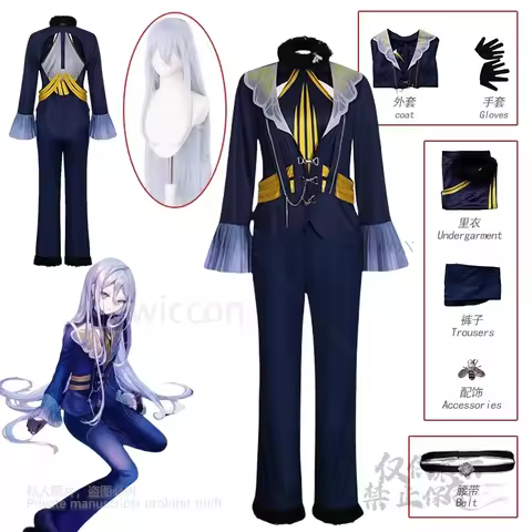 Yoisaki Kanade Cosplay Costume Game Project Colorful Stage Night Sekai Sakura Fancy Suit Dress Wig F