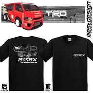 Auto Tees Essex Hiace Design 100% Cotton Imported Short Sleeved Tshirts.Toyota Hiace Super GL DX Nissan NV200 NV350