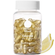 Ritual Essential for Women Prenatal Multivitamin: Folate & Choline for Neural Tube Support, Omega-3 