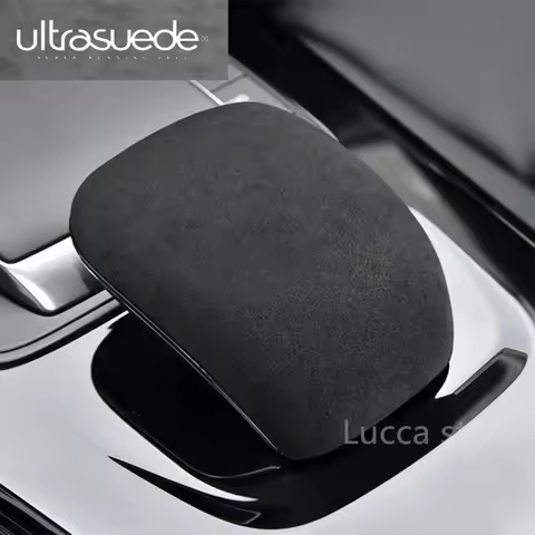 Ultrasuede Wrap Gear Shift Knob ABS Trim Cover Sticker For Mercedes Benz W177 V177 C118 W118 X118 A 