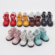 Ready Stock 20cm Baby Shoes Leather Shoes 15cm Cotton Doll Shoes 6 Points bjd15cm Doll Doll Boots Bu