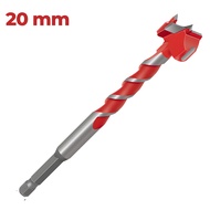 Mata Bor Kayu Pembuat Lubang 16mm-25mm Tajam Bahan Baja Kuat Anti Karat - 6508