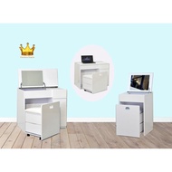 [Furniture Empire] Veron Dressing Table Dressing / Makeup Table with Fold Down Mirror