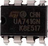 BOJACK UA741General Purpose High Gain Operational Amplifier UA741CN Single Op Amp DIP-8 (Pack of 20