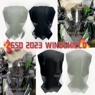 Z650 2023 WINDSHIELD 28CM 37CM COWLING WINDSCREEN MODENAS KAWASAKI Z650 2023