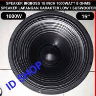 SPEAKER 15 INCH WATT BESAR 1000W 8 OHM Coil 3 In OUTDOOR LOW/SUBWOOFER