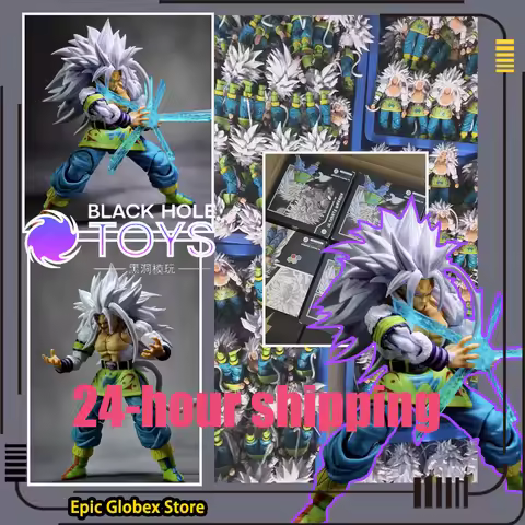 Black Hole Toys & TK Custom Dragon Ball SHF Super Saiyan 5 SSJ 4 Son Goku Son Gohan Xicor Anime Acti