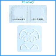 KOK Esports ICE Mouse Feet Skates Pad For ENDGAME GEAR OP1WE 4K 8K Mouse White Slip Proof Sticker Mo