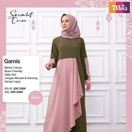 PROMO Gamis Carina Army Nibras