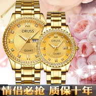 Genuine Swiss automatic movement watch luminous waterproof calendar watch men s Korean version couple s watch non-mechan
