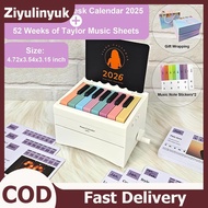 ziyulinyuk Piano Calendar 2026 Desk Calendar Playable Piano, Swift Piano Calendar With 52 Weeks Of M
