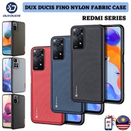 DUX DUCIS Phone Case for Redmi Note 11 Pro 11S 4G 5G/ Note 10S 10 Pro FINO Woven Fabric Phone Case N