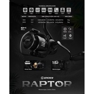 Iroly Raptor Reel MQ Carbon 1000 2000 UltralightSW