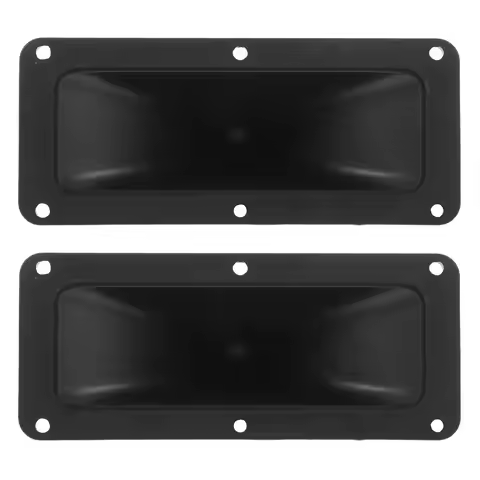 2Pcs Horn Tweeter Speaker Accessories Rectangular Stage Audio Tweeter Horns for Car Event Stereo Spe