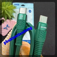 KIMCUONG PD42c Blue 2-Head Type-C Cable