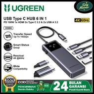 UGREEN UNO Smart Display USB HUB Type C 3.2 6 in 1 USB HUB Type C 7 in 1 Converter HDMI 4K 60Hz