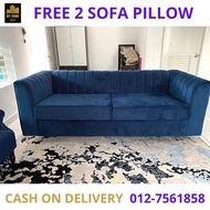 Nordic Modern Sofa 3 Seater 2 Seater 1 Seater (Direct Dari Kilang)