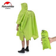 Naturehike outdoor customers rain poncho mountain hiking raincoat full body three-in-one day curtain
