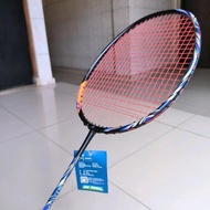 Astrox 100 ZZ Badminton Racket (biru) 28LBS Premium Quality Fur