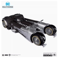 McFarlane DC White Knight Batmobile Action Figure Vehicle Model Toy