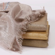 LMLAVEN Fashion Plain Rayon Cotton Voile Hijab Scarf Soft Comfortable Shawl Scarf Rayon Cotton Shawl