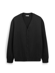 AIIZ (เอ ทู แซด) - AIIZ เสื้อคาร์ดิแกนคอวีผู้ชายผ้าถัก AIIZ Mens Flat Knit Cardigan