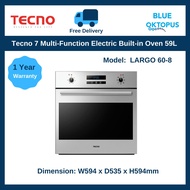 TECNO 7 Multi-Function Electric Oven (LARGO 60-8)