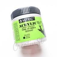 V-Tec V-Tec Acrylic Paint Botol 500ml Cat Akrilik 500 ml Waterproof Permanent
