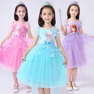 Princess Elsa Dress Summer Girl Frozen Elsa Dress Disney Elsa Elsa Princess Dress Summer