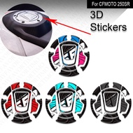 Motorcycle ForCFMOTO CF MOTO250SR 250 SR Tank PadSide Grips Gas Fuel OilKnee Protector StickersDecal