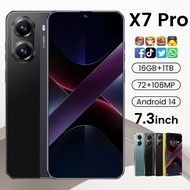 X7 Pro Smartphone 12GB+512GB 7.3 inch 4G/5G 8000mAh Cellphone Android 14 Android Phone