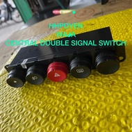 PROTON WAJA HAZARD SWITCH CENTRE (DOUBLE SIGNAL SWITCH) [1PCS] READY STOCK 