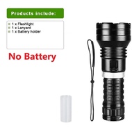 Professional Diving Flashlight XHP90 Powerful Underwater Lamp IPX8 Waterproof LED Torch High Power F