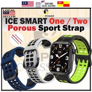 ICE Watch ICE Smart One ICE Smart Two Strap Porous Sport Silicone Strap 22mm,Tali Jam ICE Watch ICE 