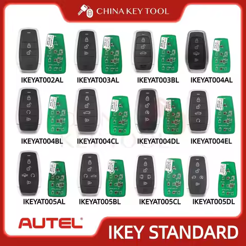 1PC Autel IKEY IKEYAT002AL IKEYAT003AL IKEYAT003BL IKEYAT004AL IKEYAT004BL IKEYAT004CL IKEYAT004DL I