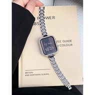 dainty watch smart watch Suitable for Apple Applewatch10 Watch Strap Small Waist Thin Full Diamond S
