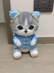namco mofusand 鯊魚貓旗袍公仔 有牌