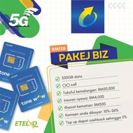 Simkad Tone Wow Prepaid 5G Highspeed & Unlimited Calls (Biz)