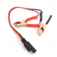 14AWG 36CM 2Pin SAE Quick Disconnect Connector Plug to Battery Alligator crocodile Clips Cable Clamp