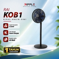 RIPPLE RAI KOB1 Kipas Angin 12 Inch 3in1 Bebek Pintar Super Kenceng Hemat Listrik, Bisa Pakai Meja /