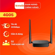 Tenda 4G05 WiFi Router N Standard Speed 300Mbps Using 4G/3G Sim for Cars and Places Without Internet