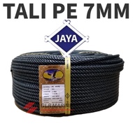 [ROLL] TALI PE 7MM JAYA PE ROPE POLYETHYLENE ROPE + -220MTR - GLR MARINE