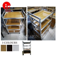 Aluminium Rack kitchen rack in 3 colours