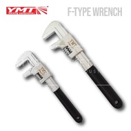 YMT F-TYPE WRENCH / F TYPE ADJUSTABLE SPANNER - MODEL YMT-FW280 YMT-FW375