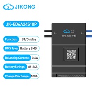 JIKONG BMS JK-BD6A24S10P 8S to 24S 100A 200A Li-Ion LiFePo4 LTO แบตเตอรี่ที่ใช้งานอัจฉริยะ BMS ระบบจ