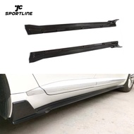 Glossy Black ABS Side Skirts of Body Kit for Volkswagen VW Arteon 2019 2020