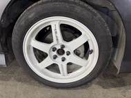 17寸日本製超輕RAYS TE37 輪圈
